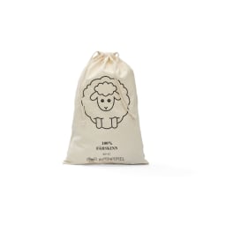 1. Fårskinnstoffla - Mouton Beige 