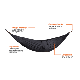 2. Nordic Drift GRS Trail outdoor Hammock