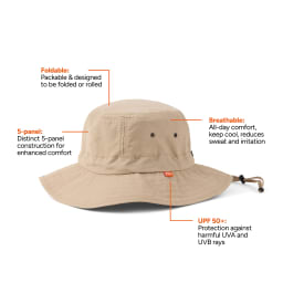 2. Nordic Drift RCS Horizon UPF 50+ bucket hat
