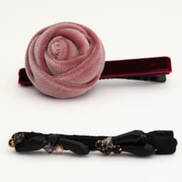 0. Rita hårspänne  & Velvet rose hårspänne 