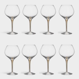0. Intermezzo Bouquet vinglas guld 70cl, 8 styck