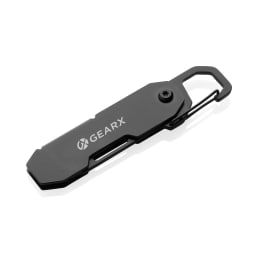 1. Gear X hopfällbart EDC-verktyg med karbinhake