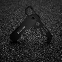 4. Gear X hopfällbart EDC-verktyg med karbinhake