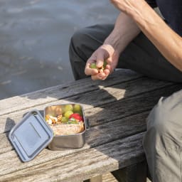 4. Läckagesäker lunchlåda i RCS återvunnen S/S