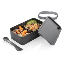 1. PP lunchlåda med spork