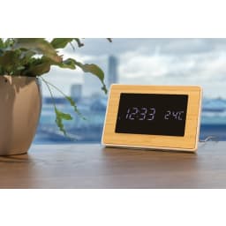 4. Utah LED klocka RCS rplast & bambu