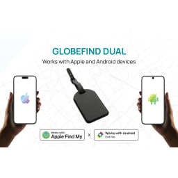 2. Globefind Dual RCS bagagetagg med global spårning