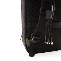 3. 4-i-1 kabel med karbinclip