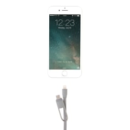 3. Utdragbar 3-i-1 kabel