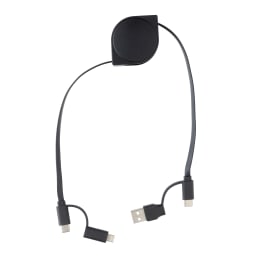 3. 6-i-1 kabel i återvunnen plast, RCS standard, och TPE