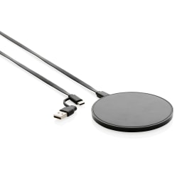 0. 10W trådlös laddare i återvunnen plast, RCS standard