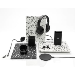 5. 10W trådlös laddare i återvunnen plast, RCS standard