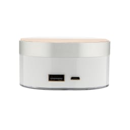 3. Aria digital klocka med 5W trådlös laddning