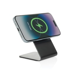 1. Terra aluminium 15W magnetisk trådlös telefonställ för mobil