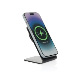 2. Terra aluminium 15W magnetisk trådlös telefonställ för mobil