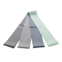 0. 4-pack elastiska träningsband i fodral