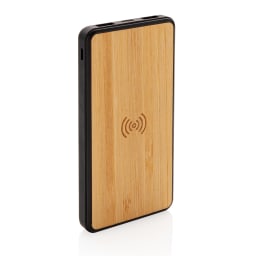 2. 8.000 mAh powerbank m. trådlös laddning RCS plast
