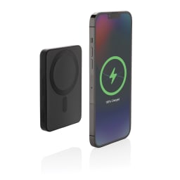 1. Magnetix 5.000mAh magnetisk powerbank, RCS återvunnen plast