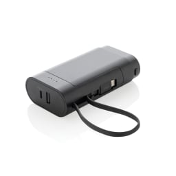 0. CycleCell 10.000 mAh powerbank med avtagbart batteri