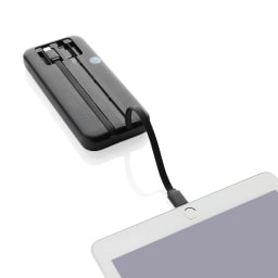 3. Turbopack RCS plast powerbank 10.000 integrerade kablar