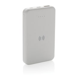 0. 5.000 mAh trådlös powerbank i RCS återvunnen plast