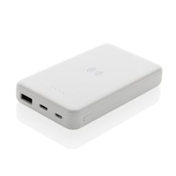 2. 5.000 mAh trådlös powerbank i RCS återvunnen plast
