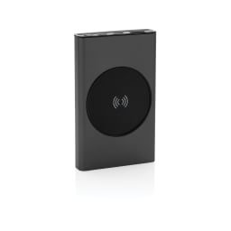 3. Terra 5.000mAh/5W trådlös powerbank RCS återvunnen aluminium