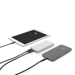 2. Trådlös powerbank i återvunnen plast, RCS standard