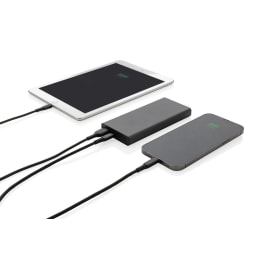2. Terra 10.000 mAh/18W powerbank RCS återvunnen aluminium
