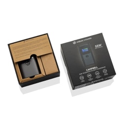 1. Urban Vitamin Campbell 55 W 10 000 mAh powerbank, fickformat