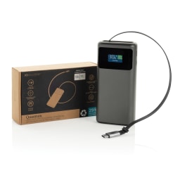 2. Quantum RCS ultrasnabb PD45W 10.000mAh powerbank med display