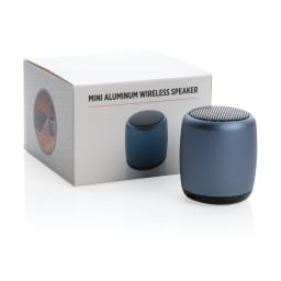 3. Mini aluminium trådlös högtalare