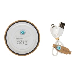 3. 3W trådlös högtalare i bambu och RCS plast