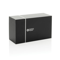 1. Swiss Peak RCS återvunnen aluminium 10 W bashögtalare