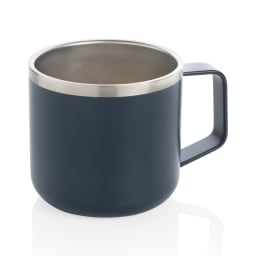 0. Campingmugg i rostfritt stål