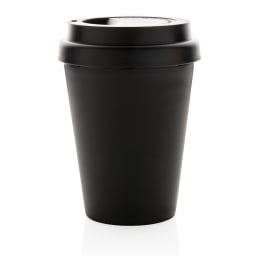 1. Återanvändningsbar dubbelväggig kaffemugg 300ml