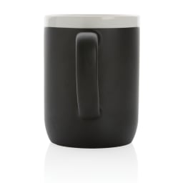 2. Keramikmugg med vit kant 300 ml