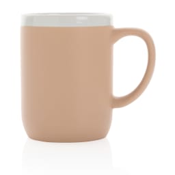 1. Keramikmugg med vit kant 300 ml