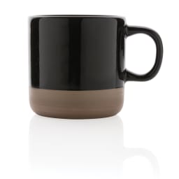 1. Glaserad keramikmugg 360 ml