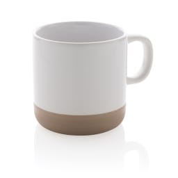 0. Glaserad keramikmugg 360 ml