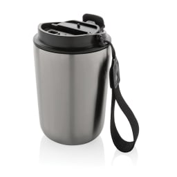 0. Cuppa vakuummugg med logoband RCS re-steel