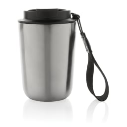 1. Cuppa vakuummugg med logoband RCS re-steel