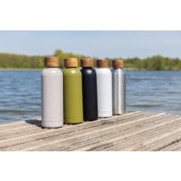 4. Wood vakuumflaska RCS certifierad stainless steel