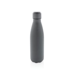 0. Vakuumisolerad enfärgad flaska i stainless steel