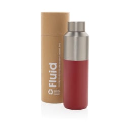 3. Fluid RCS-certifierad vattenflaska i återvunnet stål 600ML