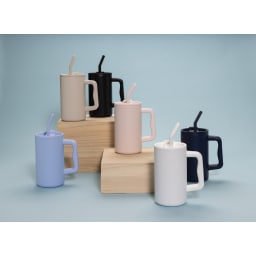 4. Cube RCS-certifierad kontorsmugg i återvunnet stål 800 ml.