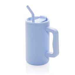 0. Cube RCS-certifierad kontorsmugg i återvunnet stål 800 ml.