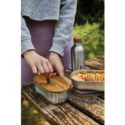 6. Black+Blum Dubbel Rostfri Bento-låda