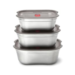 1. Black+Blum Matlådeset i Rostfritt Stål – 3 delar