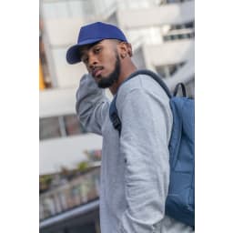 5. Impact 5-panels keps, 190g återvunnen bomull AWARE™